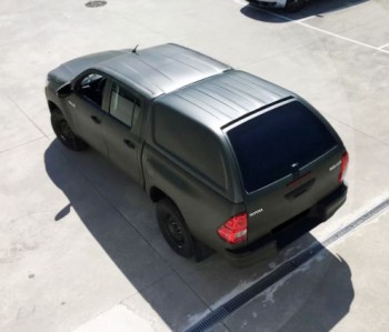Hard Top Snake Toyota Hilux Revo 2016-2020 sin ventanas 
